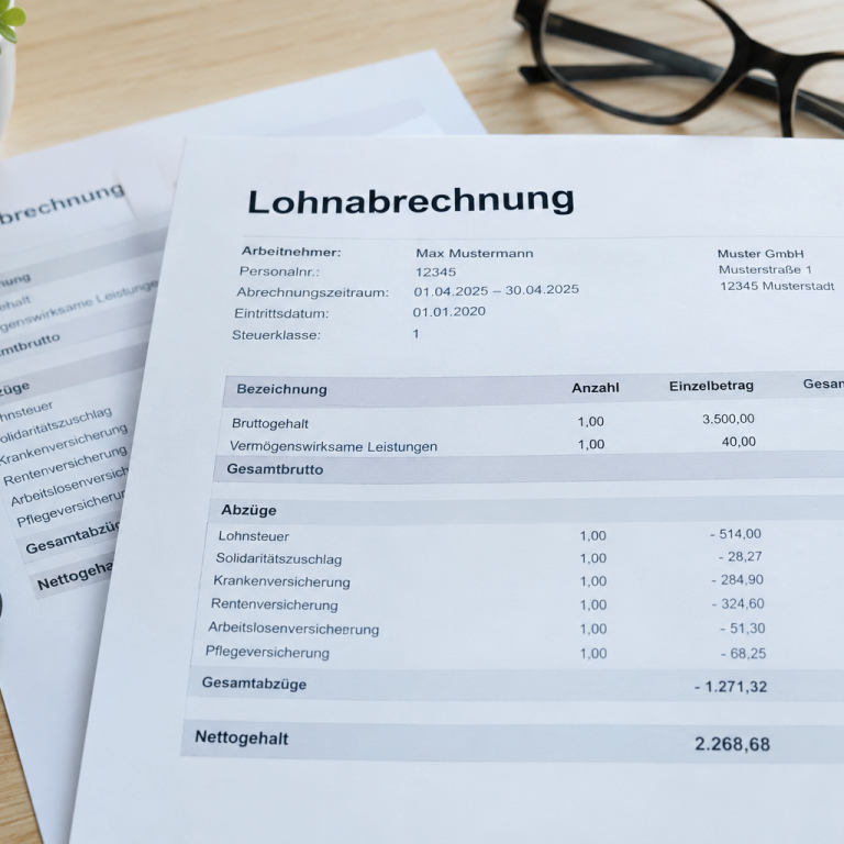 Lohnabrechnung